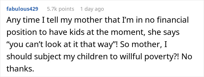 "Why Do So Many People, Especially Older Folks, Refuse To Understand?": People Discuss The Younger Generation&rsquo;s Refusal To Have Kids