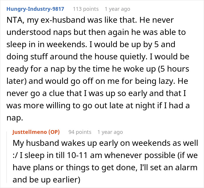 &ldquo;I Can Nap Whenever I Want&rdquo;: A Woman Wonders If She Is In The Wrong For Constantly Napping After Work