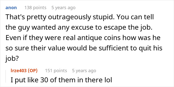 Person Gets Rid Of Annoying Coworker By Planting A Fake Treasure For Him To Find, Then Watches Him Quit And Burn All Bridges Person Gets Rid Of Annoying Coworker By Planting A Fake Treasure For Him To Find, Then Watches Him Quit And Burn All Bridges