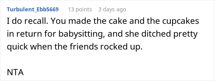 "The Bill Came Out Close To $1800": Woman Wants To Take Bride To Court After She Refused To Babysit Her Child After She Baked Her A Wedding Cake "The Bill Came Out Close To $1800": Woman Wants To Take Bride To Court After She Refused To Babysit Her Child After She Baked Her A Wedding Cake