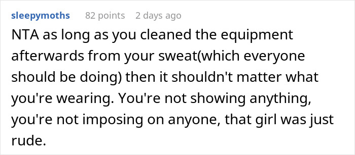 Woman Gets Fat-Shamed At A Gym And Is Ordered To &lsquo;Put On A Shirt&rsquo; By Entitled Girl Saying That Her Outfit Is &lsquo;Unsanitary&rsquo;