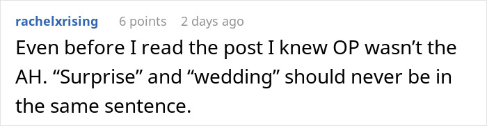 Boyfriend Invites Woman To A Fancy Party, She Realizes It's Actually A Surprise Wedding For Her And Leaves