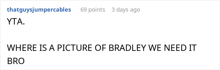 "They Said I Needed To Get Rid Of Bradley": Parents Freak Out After Their Adult Child Gets A Dog, Because Their Younger Son Is Allergic