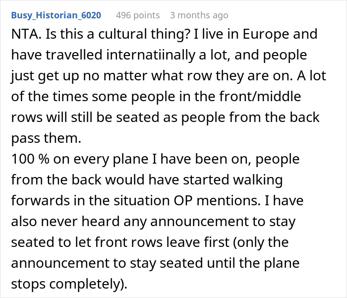 Airplane Passenger Who Cut In Line To Exit The Plane Gets Schooled By Other Passenger, Seeks Backup Online, Gets Schooled Some More Airplane Passenger Who Cut In Line To Exit The Plane Gets Schooled By Other Passenger, Seeks Backup Online, Gets Schooled Some More