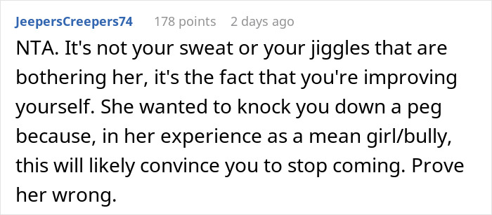 Woman Gets Fat-Shamed At A Gym And Is Ordered To &lsquo;Put On A Shirt&rsquo; By Entitled Girl Saying That Her Outfit Is &lsquo;Unsanitary&rsquo;