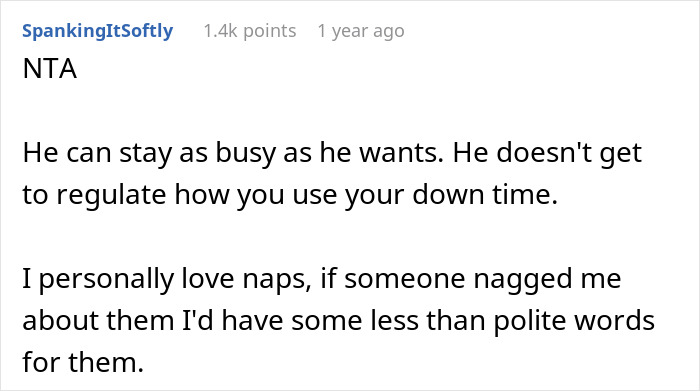&ldquo;I Can Nap Whenever I Want&rdquo;: A Woman Wonders If She Is In The Wrong For Constantly Napping After Work