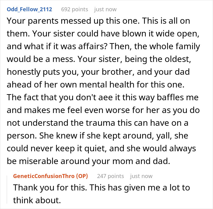 Woman Does A DNA Ancestry Test And Discovers She Isn’t Biologically Related To Her Dad, Cuts Everyone Off And Learns The Truth 5 Years Later Woman Does A DNA Ancestry Test And Discovers She Isn’t Biologically Related To Her Dad, Cuts Everyone Off And Learns The Truth 5 Years Later