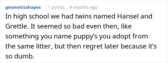"Brick And Stone Wall": People Share The Most Unfortunate Names Parents Gave Their Twins After Teacher Blasts Her Students' Parents