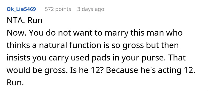 Boyfriend Shames Girlfriend For Throwing Away Her Pads In His Bathroom Trash Can, Causes Outrage Online