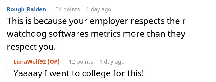 “I Got Reprimanded”: Worker Gets Called Out For Being Faster Than Others, So She Maliciously Complies With New Orders “I Got Reprimanded”: Worker Gets Called Out For Being Faster Than Others, So She Maliciously Complies With New Orders