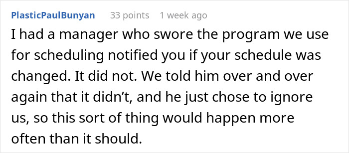 Employee Gets Their Schedule Done By Manager Who &ldquo;Hates&rdquo; Them, Wakes Up On Their Day Off To A Voicemail Asking Why They Aren&rsquo;t At Work
