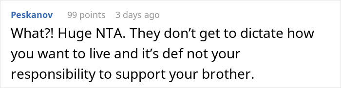 "They Said I Needed To Get Rid Of Bradley": Parents Freak Out After Their Adult Child Gets A Dog, Because Their Younger Son Is Allergic