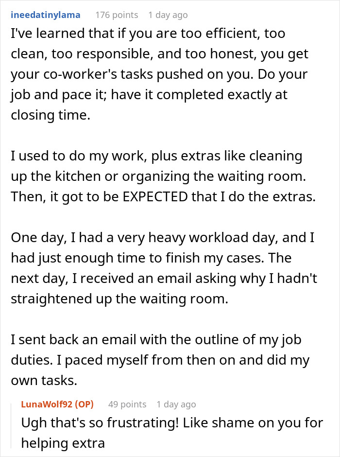 “I Got Reprimanded”: Worker Gets Called Out For Being Faster Than Others, So She Maliciously Complies With New Orders “I Got Reprimanded”: Worker Gets Called Out For Being Faster Than Others, So She Maliciously Complies With New Orders