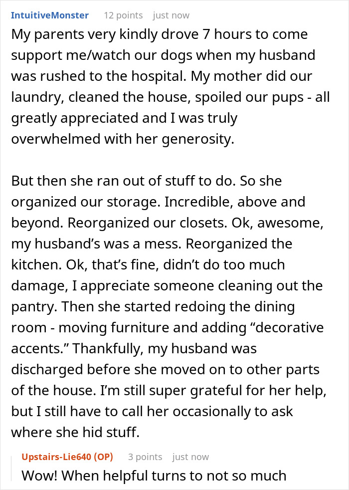 Woman Finally Buys Her Own Flat, But Her Mother Rearranges All The Furniture, So She Does The Same To Her House