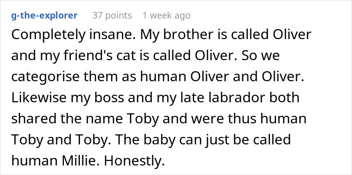 Woman Doesn't Want To Change Her Cat's Name Because Pregnant Cousin Wants To Use It For Her Baby, Wonders If She's Just Being Stubborn