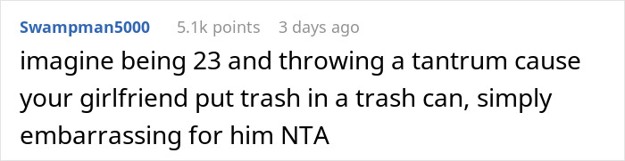 Boyfriend Shames Girlfriend For Throwing Away Her Pads In His Bathroom Trash Can, Causes Outrage Online