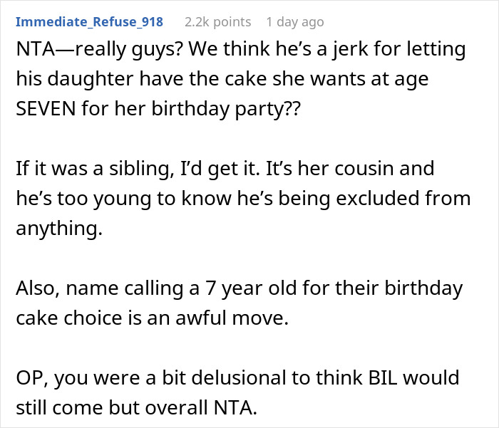 Birthday Girl Requests Cake That Her Cousin Is Allergic To, Causes Drama In The Family Birthday Girl Requests Cake That Her Cousin Is Allergic To, Causes Drama In The Family