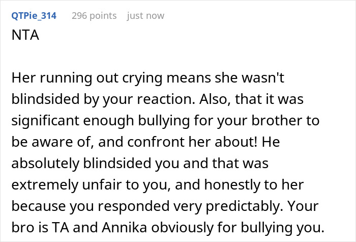 Brother Introducing His Fianc&eacute;e At A Family Event Takes A Turn When His Sister Recognizes Her High School Bully And Sheds Light On Her Past