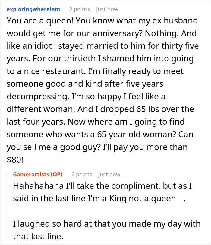 Man Helps A Random Customer Who Happens To Be &ldquo;The Least Romantic Man On The Planet&rdquo; Pleasantly Surprise His Wife With A Thoughtful Gift