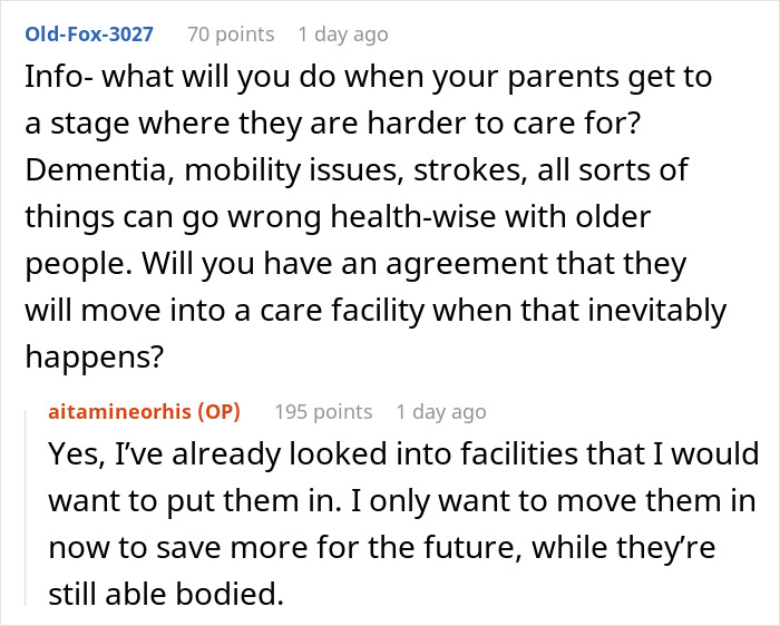 Couple Calls It Quits After Wife Refuses To House Husband&rsquo;s &ldquo;Medically Needy&rdquo; Parents