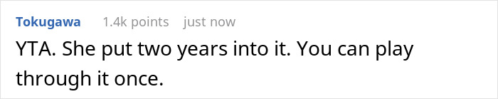 Girlfriend &lsquo;Looks Shocked&rsquo; After Boyfriend Refuses To Finish A Game She&rsquo;s Been Working On For Almost 2 Years