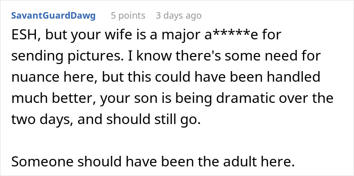 Teen Calls Parents "Selfish" For Making Him Miss His Graduation Trip To Watch His Siblings During Family Emergency, Parent Asks For Advice