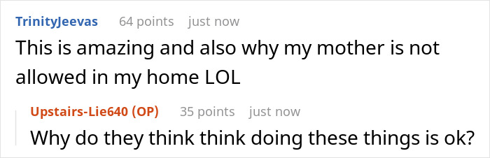 Woman Finally Buys Her Own Flat, But Her Mother Rearranges All The Furniture, So She Does The Same To Her House