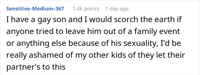 “Two Fronts Formed”: A Man’s Absence From A Wedding Causes Chaos, As The Reason He Didn’t Attend Splits The Family “Two Fronts Formed”: A Man’s Absence From A Wedding Causes Chaos, As The Reason He Didn’t Attend Splits The Family