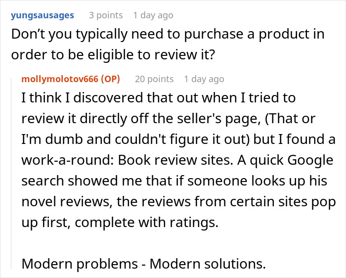 "So Mean And Innocent At The Same Time": People React To Woman's Petty Revenge On Cheating Ex After Finding His New Book Online "So Mean And Innocent At The Same Time": People React To Woman's Petty Revenge On Cheating Ex After Finding His New Book Online