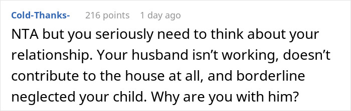 Mom 'Kidnaps' Her Own Child To Prove To Her Husband How Incompetent And Lazy He Is