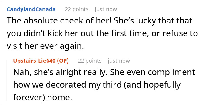 Woman Finally Buys Her Own Flat, But Her Mother Rearranges All The Furniture, So She Does The Same To Her House