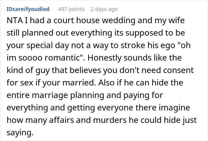 Boyfriend Invites Woman To A Fancy Party, She Realizes It's Actually A Surprise Wedding For Her And Leaves