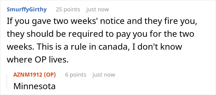 Woman Shuts Down Boss&rsquo;s Curiosity About Her Outstanding Workload After He Denied Her 2-Week Notice And Fired Her On The Spot