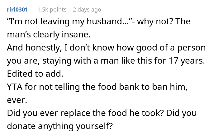 Woman Gets Into A Fight With Her Husband Over Him Taking Food From The Needy, He Refuses To Stop