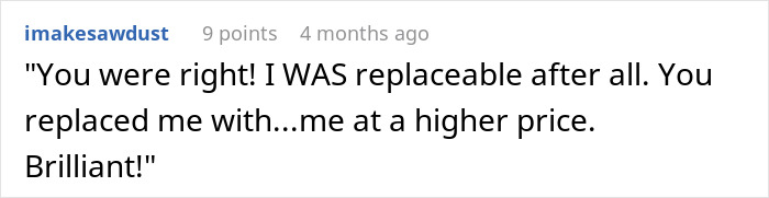 “Oh, I’m Replaceable?”: Teacher Takes Vice Principal At Their Word And Quits During An Education Shortage “Oh, I’m Replaceable?”: Teacher Takes Vice Principal At Their Word And Quits During An Education Shortage