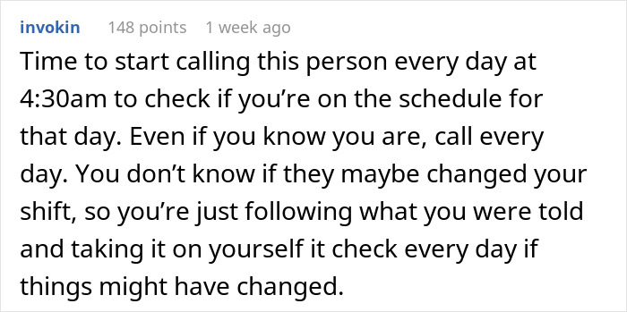 Employee Gets Their Schedule Done By Manager Who &ldquo;Hates&rdquo; Them, Wakes Up On Their Day Off To A Voicemail Asking Why They Aren&rsquo;t At Work