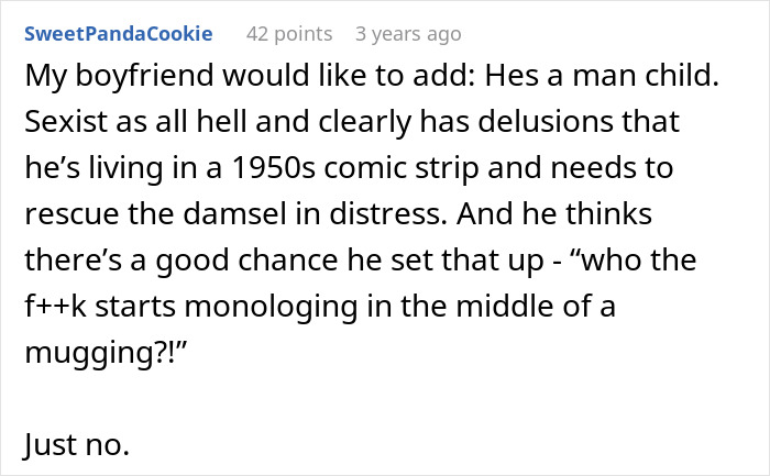 &ldquo;He Assured Me He&rsquo;d Protect Me&rdquo;: Man, Obsessed With Being A Hero, Goes Off On GF For Ruining His Moment When Faced With Knife-Wielding Attacker