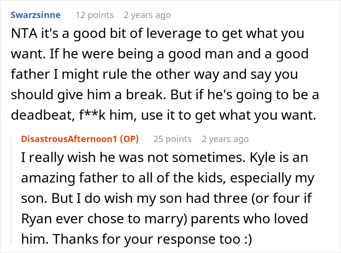 Woman's Ex Finds Out What Her New Husband Does For A Living, Demands Child Support Be Dropped