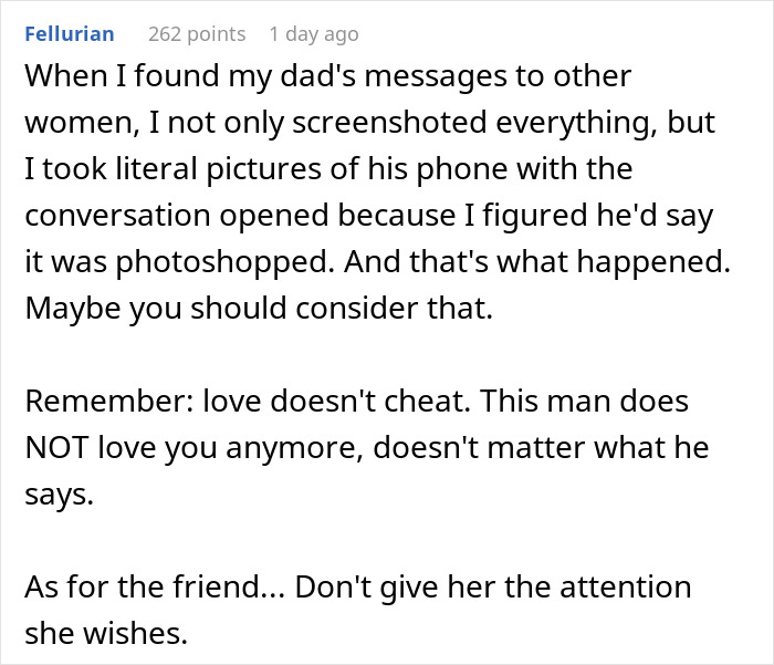 Every Single Family Member Takes This Woman's Side After She Found Out Her Husband Was Cheating With Her Best Friend