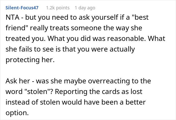 Friend Can&rsquo;t Find The Time To Return Woman&rsquo;s Wallet, Woman Decides She&rsquo;ll Block Her Cards, Friend Goes Crazy Over It