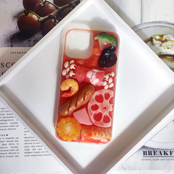Funny Fondue Food Phone Case