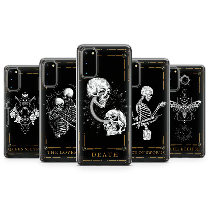 Tarot Card Goth Phone Case