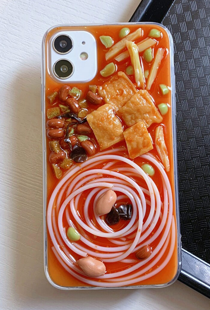 Funny Food Noodles Phone Case