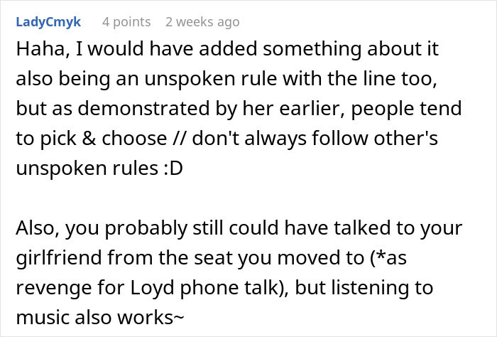 Woman Thinks She&rsquo;s Entitled To Cut In Line Then Demand Things Be Moved From The Overhead Shelves, So This Man Teaches Her A Lesson