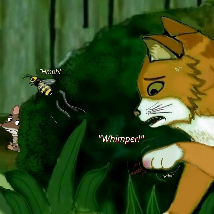 Here Is My Exclusive Comic “Stung…”