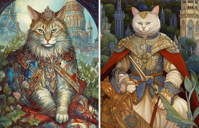 Fairy Tale Style Ai-Illustrations (6 Pics)