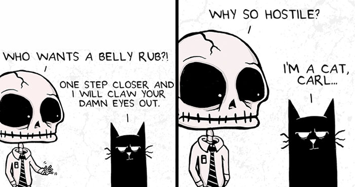 My 30 Comics “Never Been Deader” Infused With Relatable Humorous Darkness