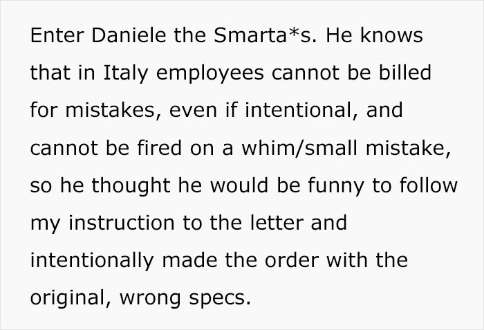 Boss Falls Victim To His Own &ldquo;Absolutely No Exception&rdquo; Rule