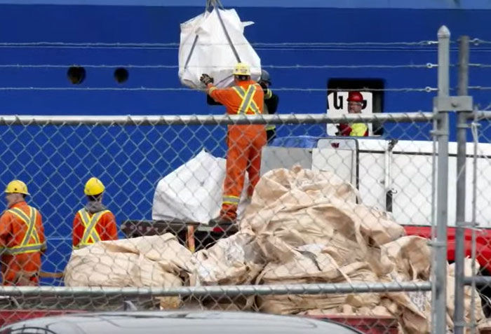 We Finally Get To See What Was Left After The Titan Sub Implosion As Parts Are Being Brought To Shore