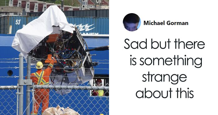 We Finally Get To See What Was Left After The Titan Sub Implosion As Parts Are Being Brought To Shore